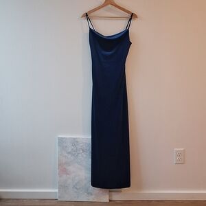 Azazie Velvet Midi Dress